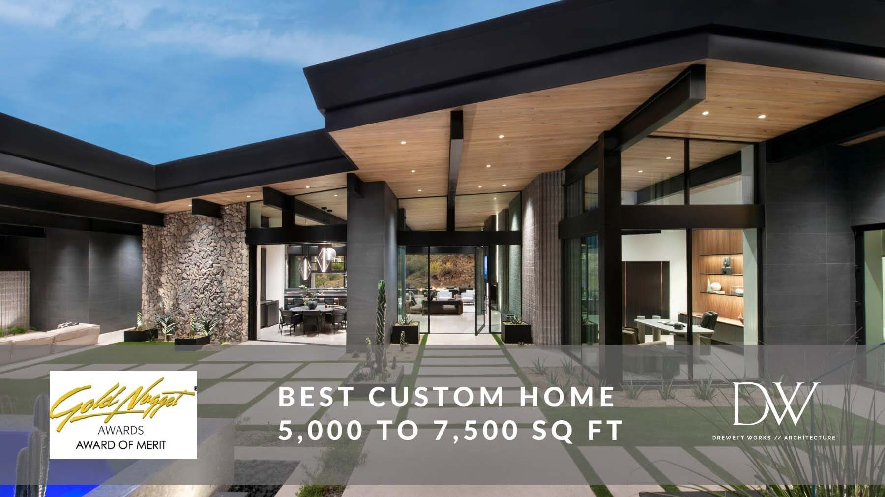 Drewett Works project Onyx at Crown Canyon GNA 2025 winner