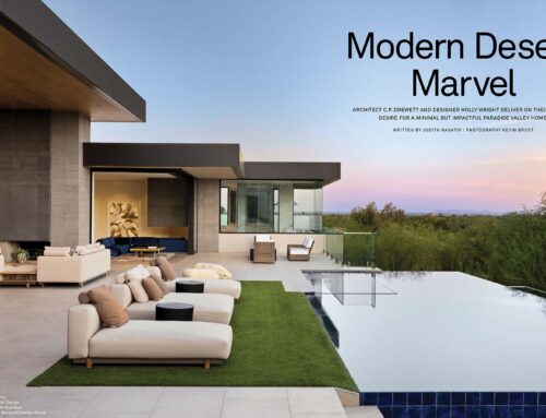 Moody Modern featured in Luxe Interiors + Design Sept/Oct ’25