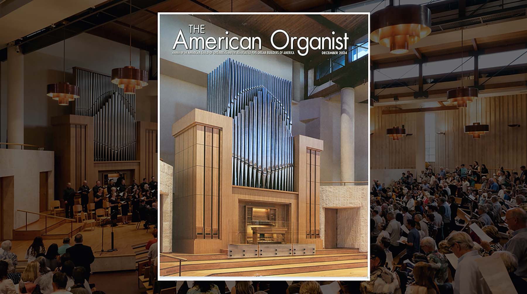 DW project Fisk Opus 67a featured on the cover of The American Organist