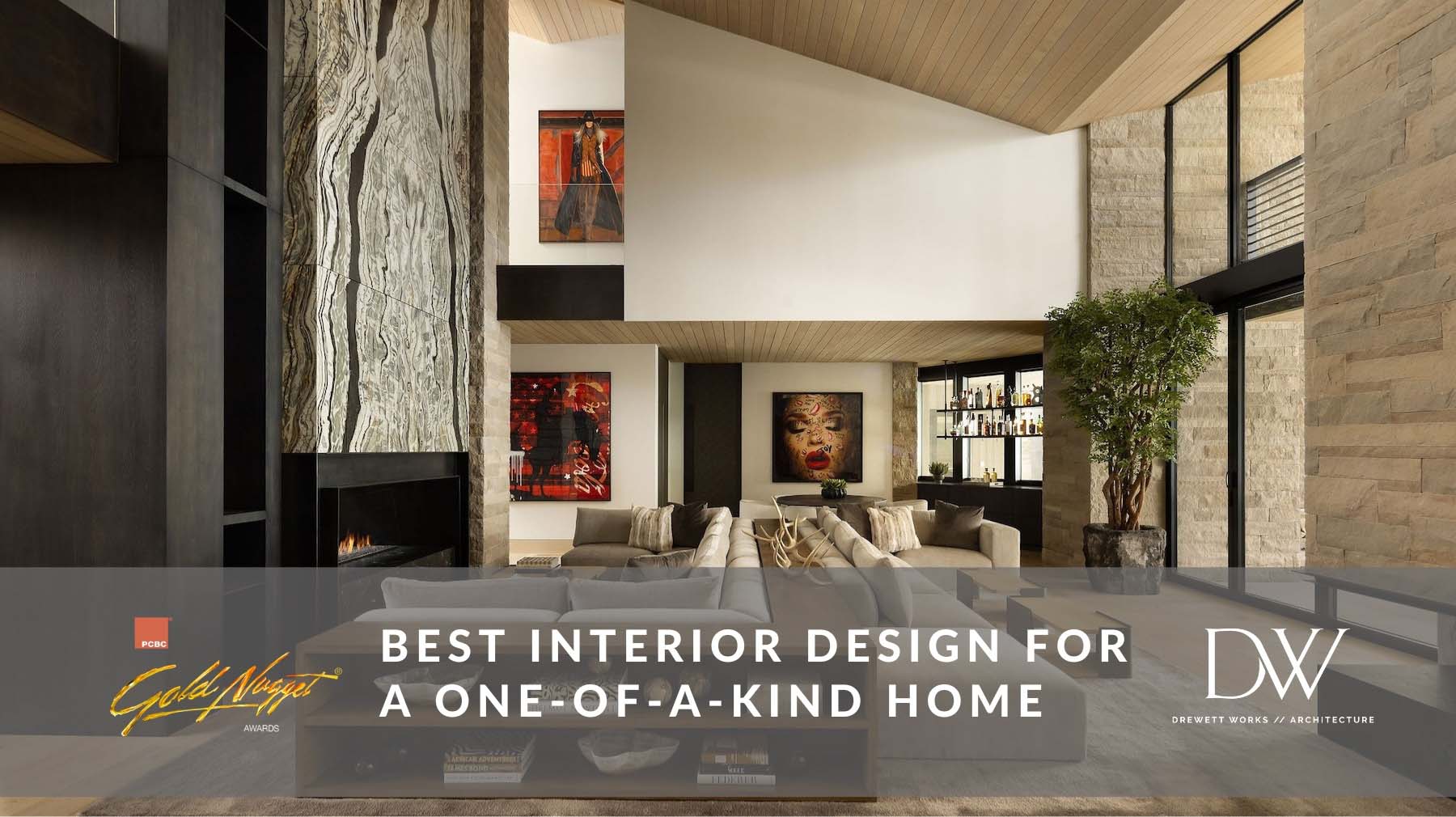 Snowline RetreatGold Nugget 26 winner feature 2 Located in Scottsdale Ariz Drewett Works is an award winning architecture firm specializing in luxury residential hospitality and commercial architecture