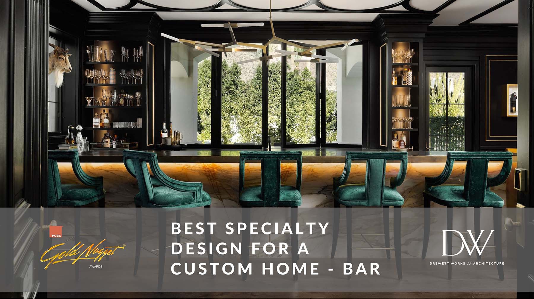 Chateau dArcadiaGold Nugget 26 winner feature 5 Located in Scottsdale Ariz Drewett Works is an award winning architecture firm specializing in luxury residential hospitality and commercial architecture